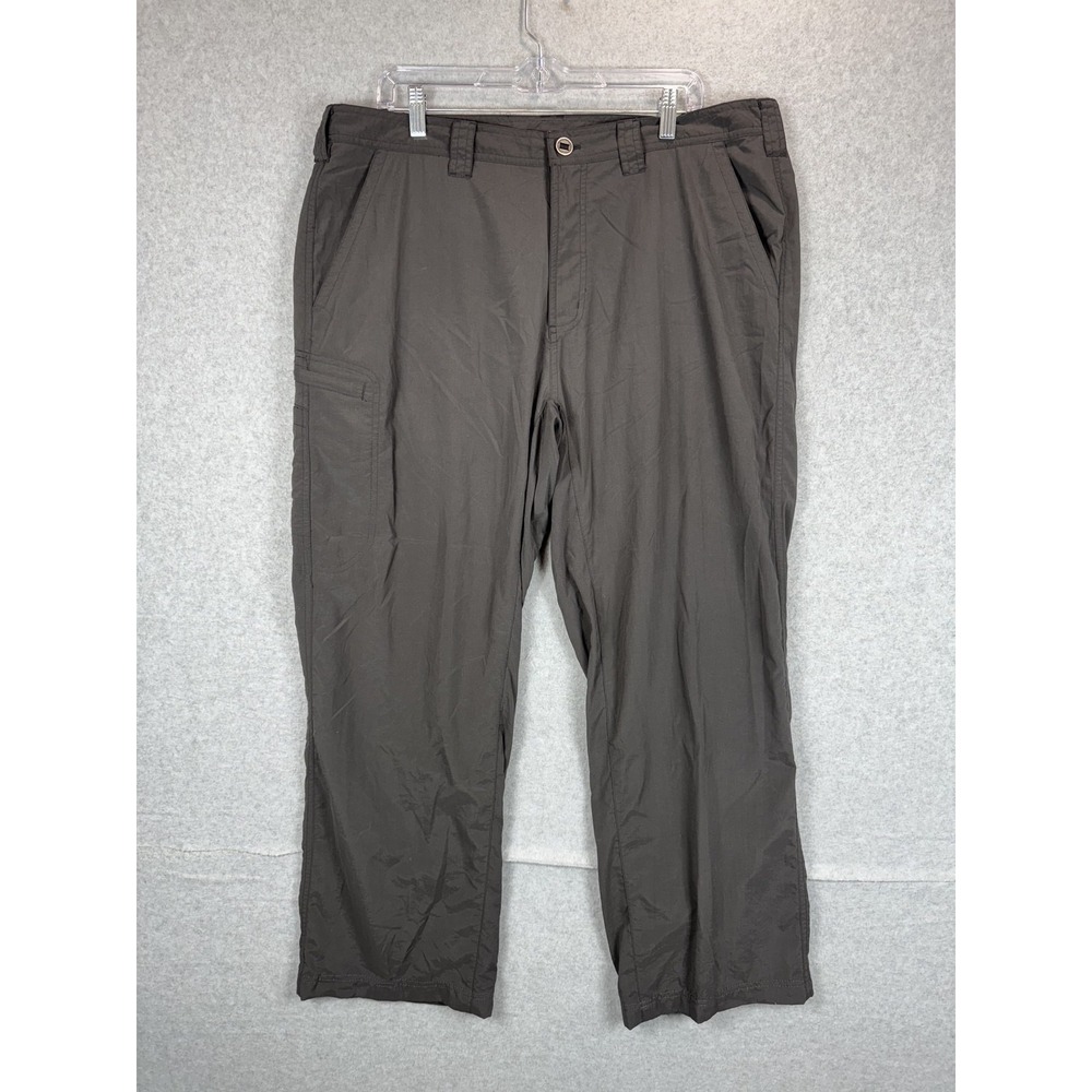 ExOfficio Pants Mens 38‎ Outdoor Hiking Lightweight Cargo Nylon 32 Inseam